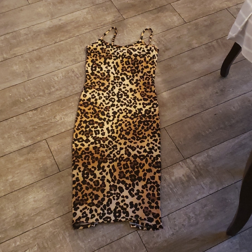 Heart & Hips-Animal Print Dress 039